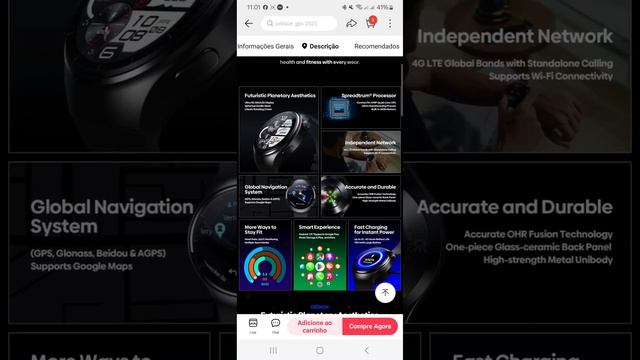 [LANÇAMENTO] Zeblaze Thor Ultra com Android, 4G, GPS, Ultra Amoled, 16GB, Super Bateria ??? смотреть онлайн