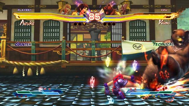 Street Fighter X Tekken (X360) playthrough - Asuka and Lili смотреть онлайн