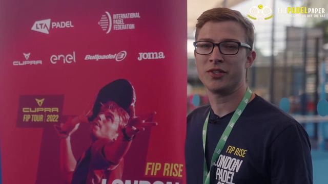Tom Murray and Sam Kemp from the LTA at FIP Rise London 4-7th August 2022 смотреть онлайн