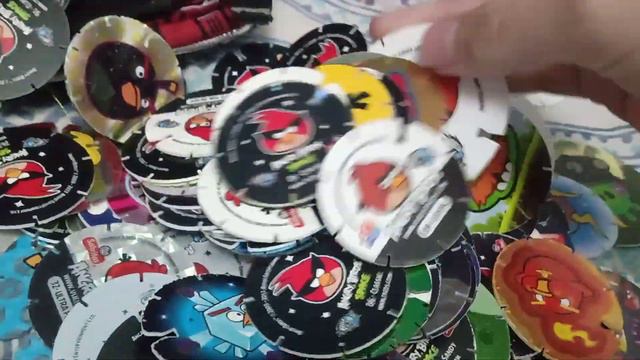 REVIEW DE MI COLECCION DE TAZOS DE ANGRY BIRDS смотреть онлайн