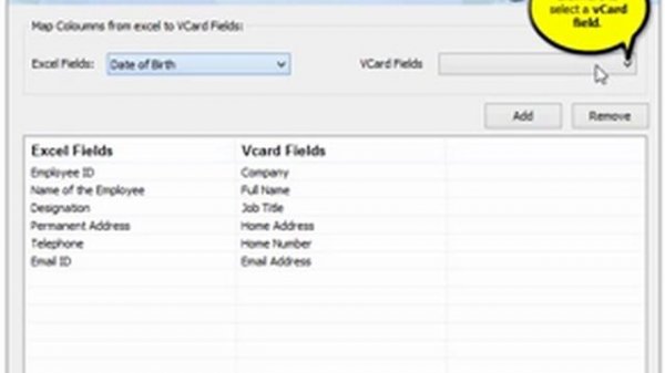 Effortlessly Convert Excel file into vCard Format | SysInfoTools Excel to vCard Converter