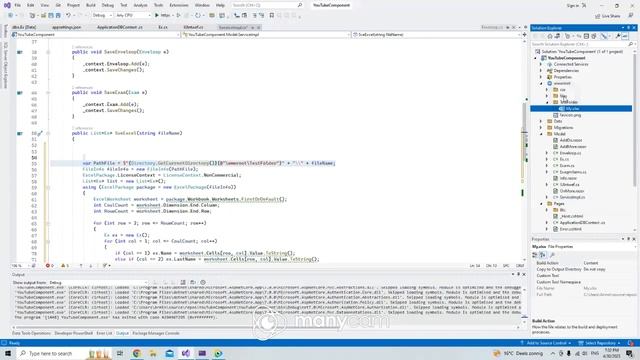 Blazor C# - Upload Excel sheet Data to Database- EF core +C# смотреть онлайн