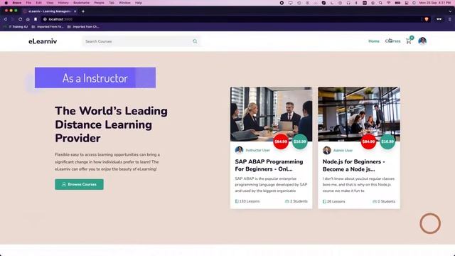 Walk-through Video - eLearniv React Next.js Education LMS смотреть онлайн