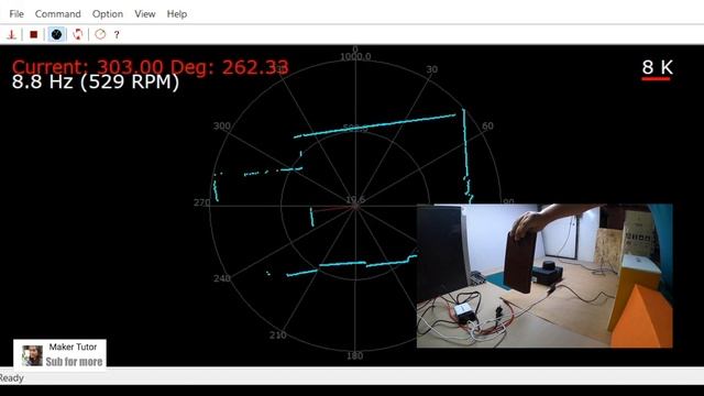 Raspberry pi using LIDAR sensor смотреть онлайн