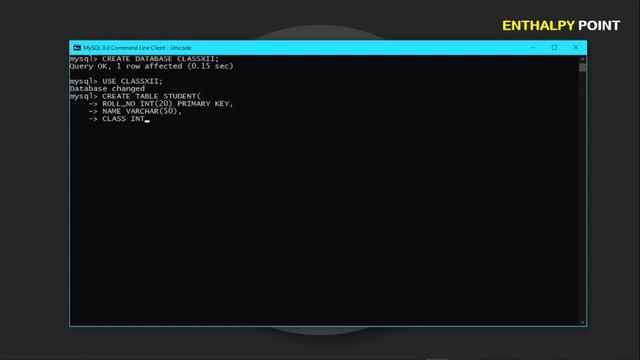 CREATE TABLE MYSQL CLASS XII CBSE #MYSQLCLASS12CBSE смотреть онлайн