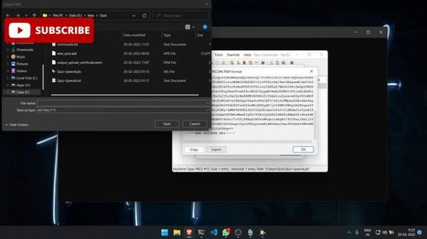 how to export private key (pk12) from a keystore (jks) and convert it to PK8 format