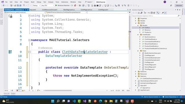 .NET MAUI Tutorial For Beginners 20 - DataTemplates in Resource Dictionaries, Row layout at runtime смотреть онлайн
