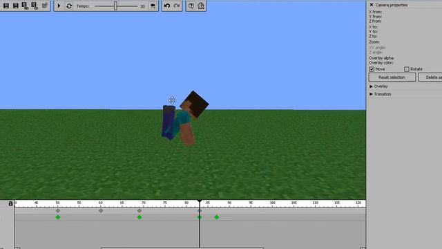 Обучение Mine-imator - Часть 7 - Работа с камерой смотреть онлайн