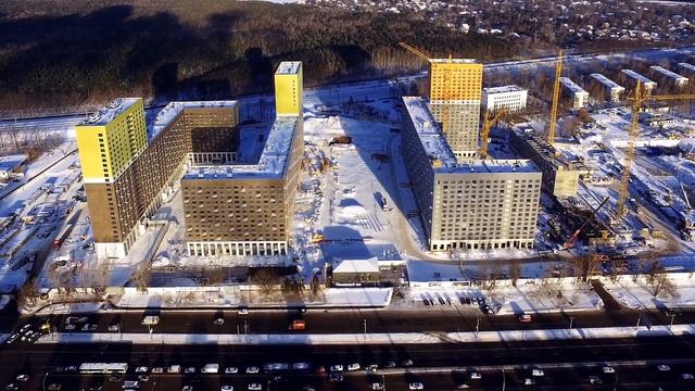 Мещерский лес | Ход строительства. Декабрь | ПИК смотреть онлайн