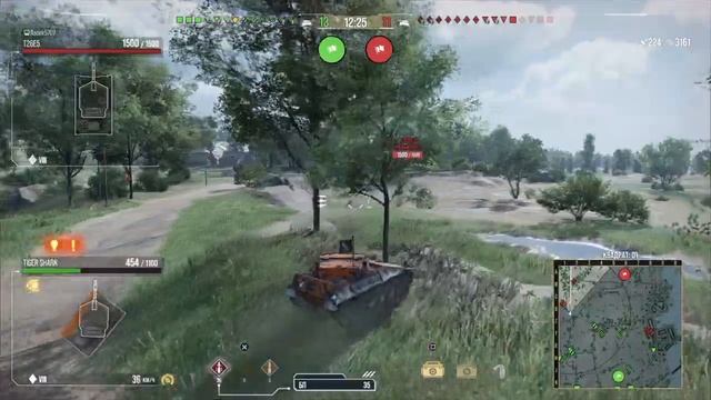 World of Tanks console - tiger shark. смотреть онлайн