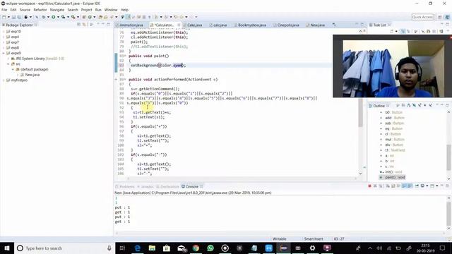 java applet calculator program смотреть онлайн