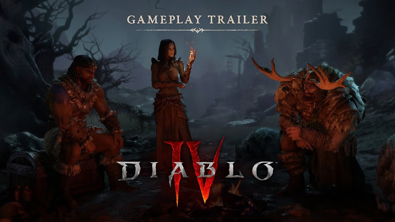 Diablo IV Официальный трейлер геймплея смотреть онлайн