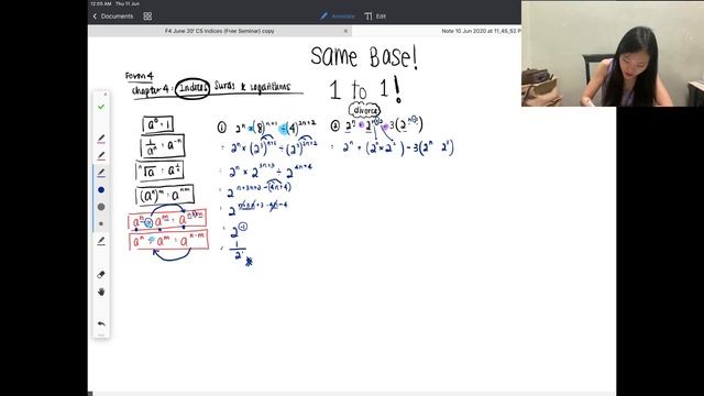 【ENG】ADD MATHS | Form 4 Chapter 4: Indices, Surds & Logarithms (Indices Explanation) Part 1/2 смотреть онлайн