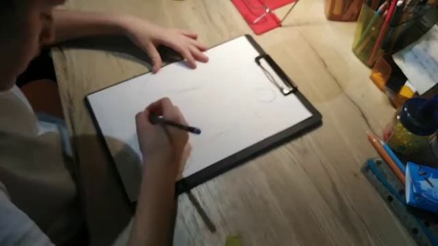 Срисовываю кота. смотреть онлайн