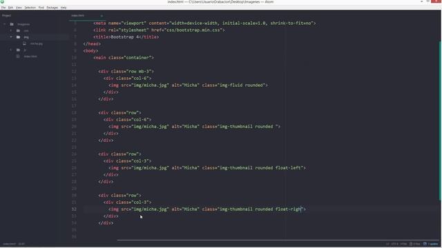 Curso de Bootstrap 4: Imágenes. Bootstrap 4 Course: Images. смотреть онлайн