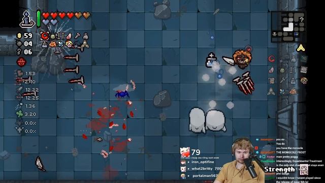 My first Tainted Isaac run was INSANE!! смотреть онлайн