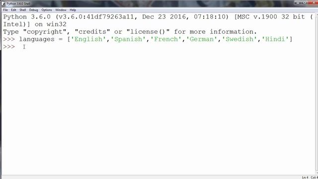 How to reverse a list of strings in Python and how to print that list to the screen - example смотреть онлайн