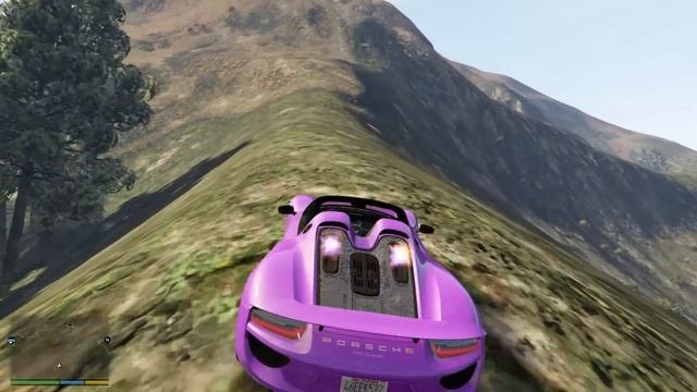 GTA 5 PC MODS - 2013 Porsche 918 (GTA 5 CAR MOD) смотреть онлайн