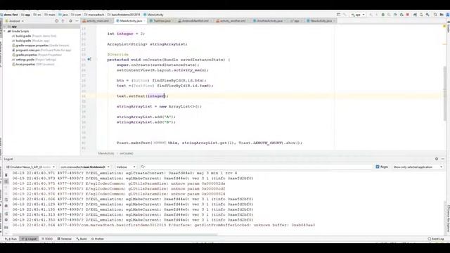 [Hindi]Null pointer exception in Android Studio | 2019 смотреть онлайн