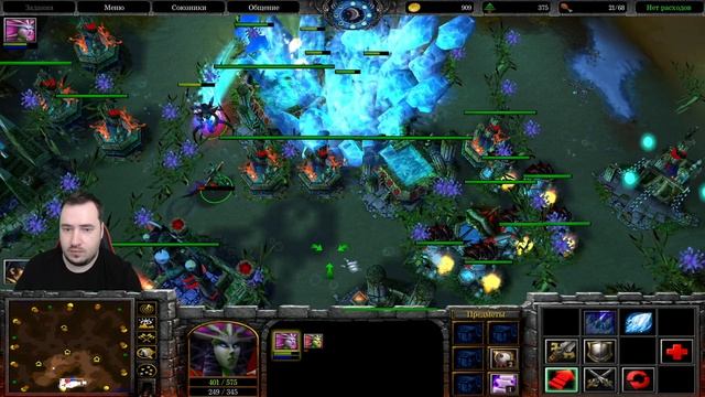 Warcraft 3 - Бронзовый Каньон. Наги. смотреть онлайн