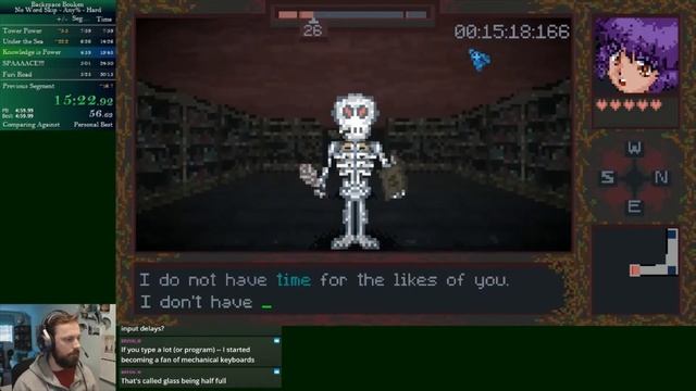 Backspace Bouken No Word Skip Any% Hard in 28:57.837s смотреть онлайн