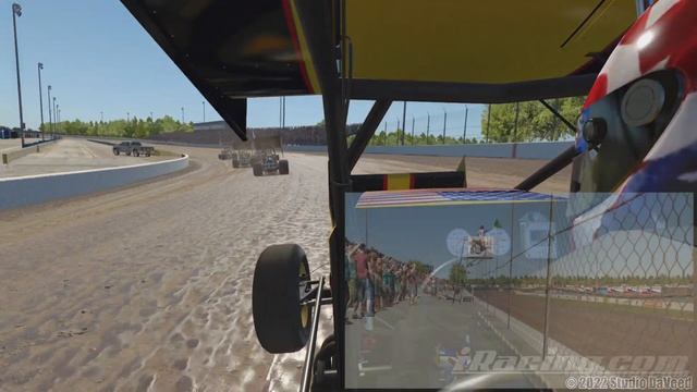 iRacing 360 WING SPRINT USA INTERNATIONAL смотреть онлайн