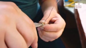 Изготовление цепочки Веревка | making a gold chain