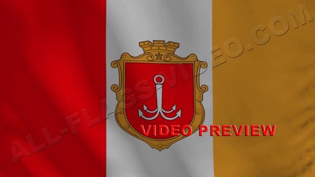 Video of flag of Odessa смотреть онлайн