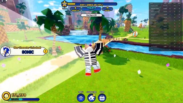 HOW to GET SONIC in ROBLOX SONIC SPEED SIMULATOR FAST смотреть онлайн