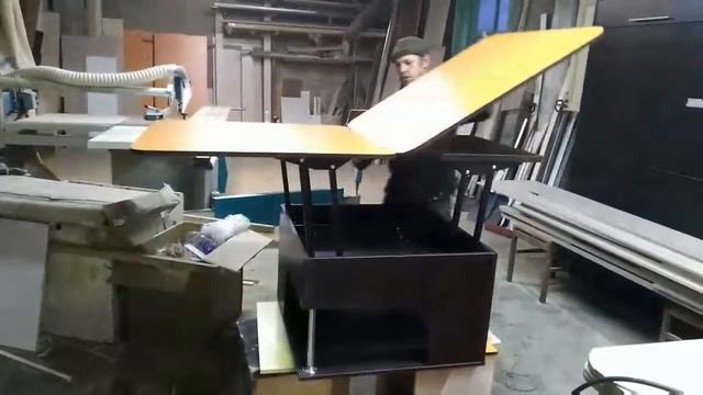 Стол трансформер из журнального в обеденный смотреть онлайн