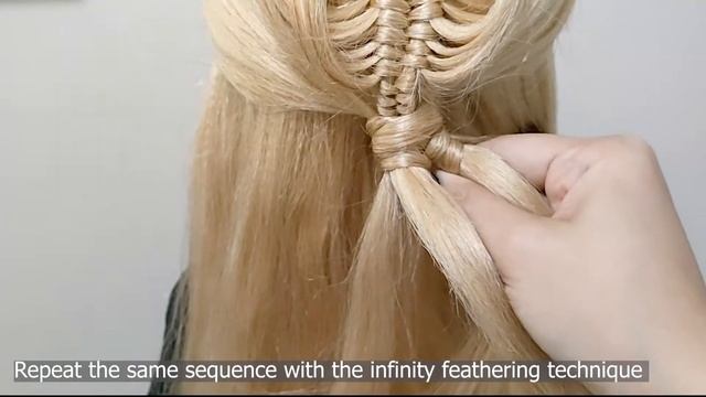 Infinity Pull Through Braid | Braided hairstyle for long hair | Kepang Infinity Pull Through смотреть онлайн