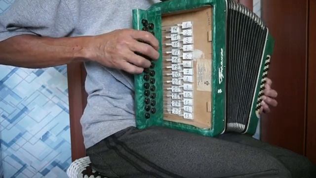 Ждут деревни гармонистов (С. Борискин) разбор на гармони №-362 с цифрами смотреть онлайн