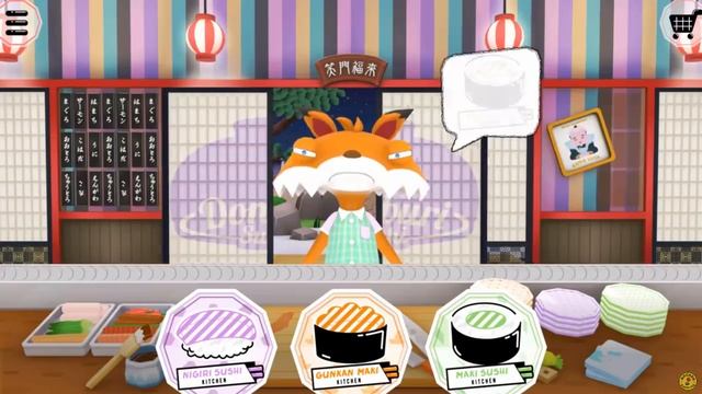 TO-FU Oh!SUSHI - Play Creat, Decorate & Serve Sushi Gameplay - Fun Cooking Games For Kids смотреть онлайн