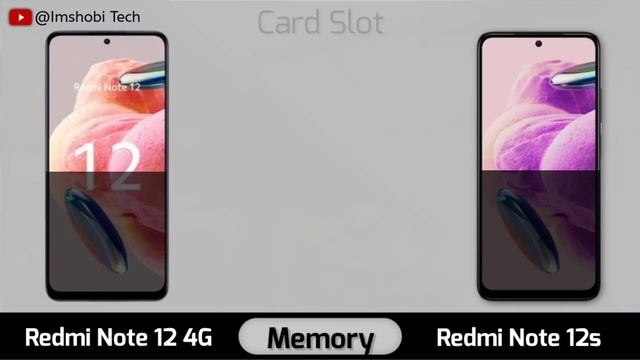 Xiaomi Redmi Note 12 4G vs Xiaomi Redmi Note 12S - Full Comparison @imshobitech смотреть онлайн