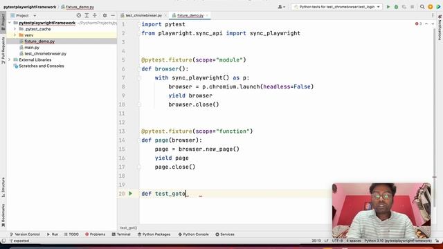 16 - Pytest Fixtures - 1 with Playwright: Harnessing the Power of Fixtures for Test Automation смотреть онлайн