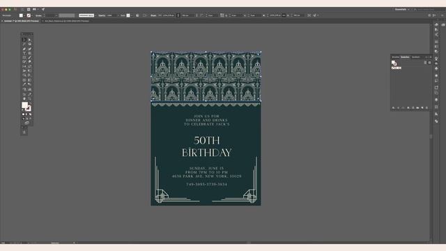 5 Tips How To Use Pattern Swatches in Illustrator and Photoshop (Art Deco Collection) смотреть онлайн