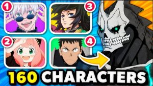 УГАДАЙТЕ АНИМЕ ПО ПЕРСОНАЖАМ (Сложно - Супер Легко) 🕹️