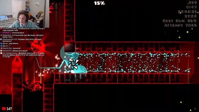 ? ФИНАЛ? ЛЕГЧАЙШИЙ ЭКСТРИМ В GEOMETRY DASH смотреть онлайн