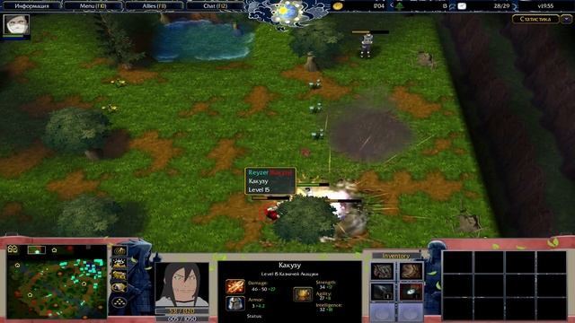 Naruto Legend 1.9 Warcraft III Мечники тумана смотреть онлайн