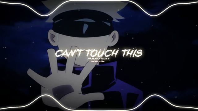 can't touch this 「mc hammer」 // audio edit смотреть онлайн