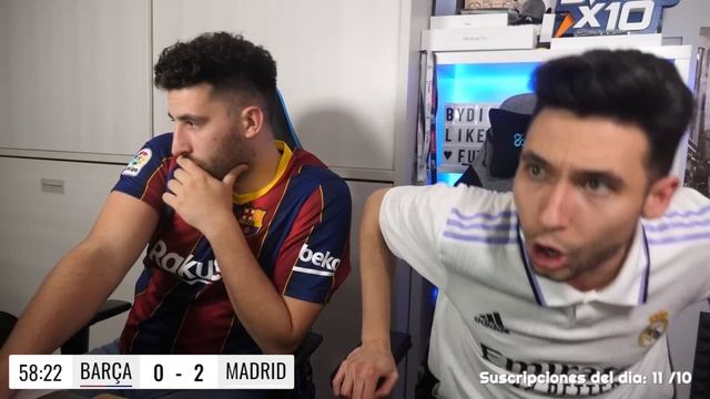 REACCIONES DE UN HINCHA al Barcelona vs Real Madrid 0-4 *CHORREO Y A LA FINAL* смотреть онлайн