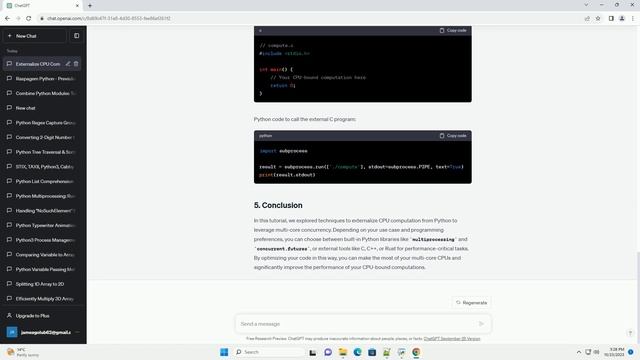 Externalising CPU computation from Python for multi core concurrency смотреть онлайн