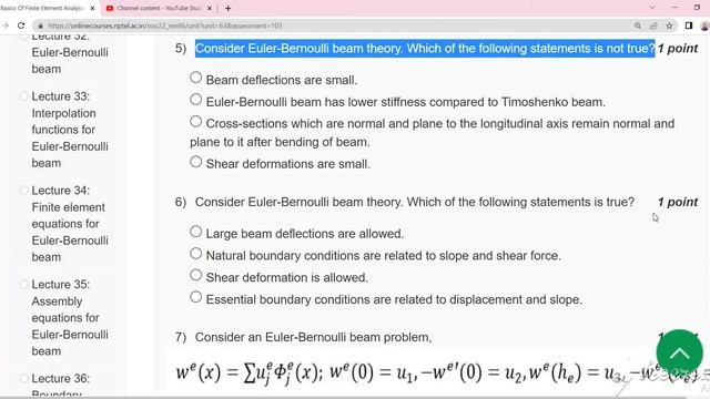 ?WEEK 6?BASICS OF FINITE ELEMENT ANALYSIS- I ASSIGNMENT SOLUTION?? смотреть онлайн