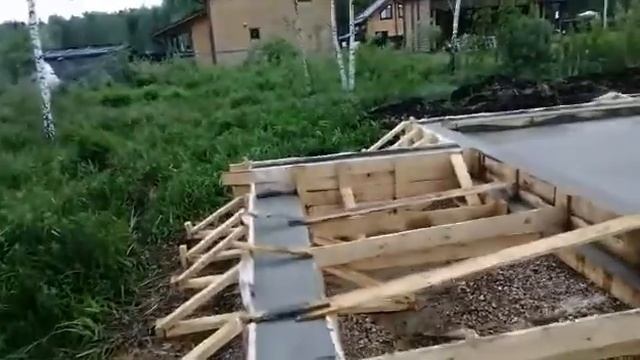 Заливка монолитного фундамента смотреть онлайн