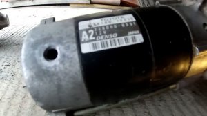 КАК ЗАМЕНИТЬ СТАРТЕР НА Toyota Mark II С ДВИГАТЕЛЕМ 1G-FE (НЕ БЕМС)