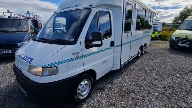 1999 V FIAT DUCATO 2.8TD AMBULANCE, PTS, FIRST AID UNIT