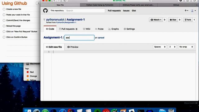 Python Code Sprint - Github in 5 minutes смотреть онлайн
