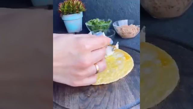 ПП блины с тунцом. ?КБЖУ - 137 ккал (15/7/0.7)#тунец #творожныйсыр