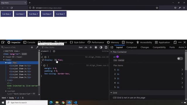 HTML-CSS Tutorial Lesson 52: Align Items - Flexbox #6 смотреть онлайн