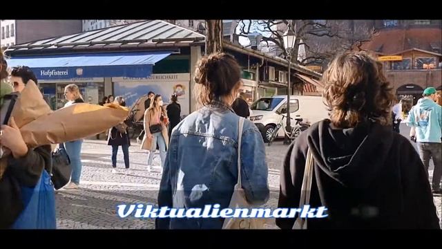 Munich (München) In February 2021  •  City Walk And Sightseeing At Viktualienmarkt
